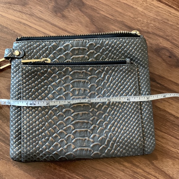 Danier Grey Leather Clutch - Picture 8 of 8